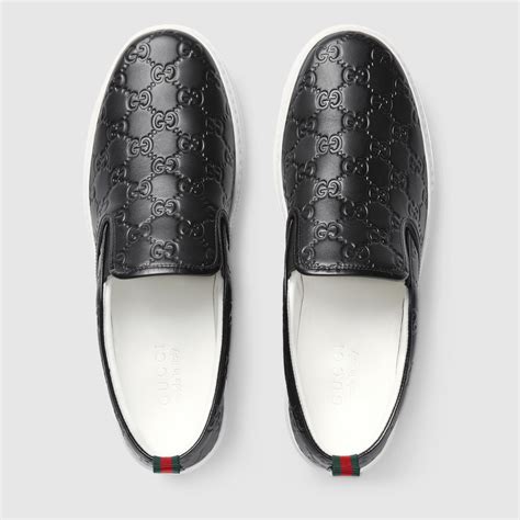 gucci men slip on shoes|gucci slip on sneakers men's.